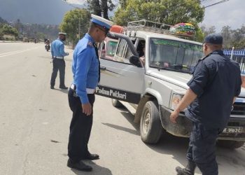 सवारीसाधनबाट २ करोड ७९ लाख ४१ हजार राजस्व सङ्कलन