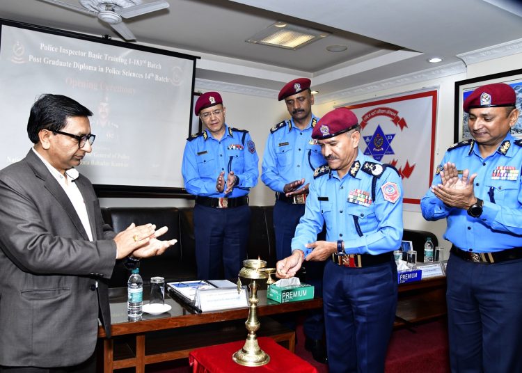 प्रहरी निरीक्षक आधारभूत तालिम उद्‍घाटन