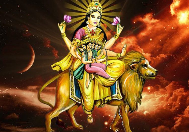 दशैंको पाँचौ दिन स्कन्दमातालाई पुजिदै,