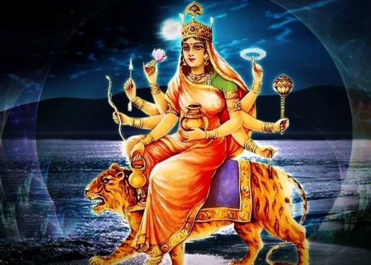 आज कात्यायनी देवीको पूजा आराधना गरिँदै