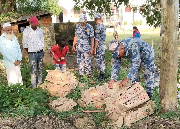 तीन हजार अबैध चल्ला नष्ट