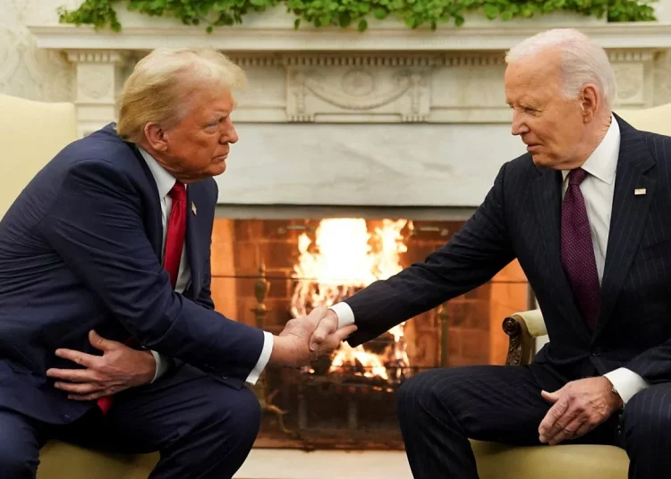 राष्ट्रपति जो बाइडेनले राष्ट्रपतिमा निर्वाचित भएका डोनाल्ड ट्रम्पलाई गरे स्वागत