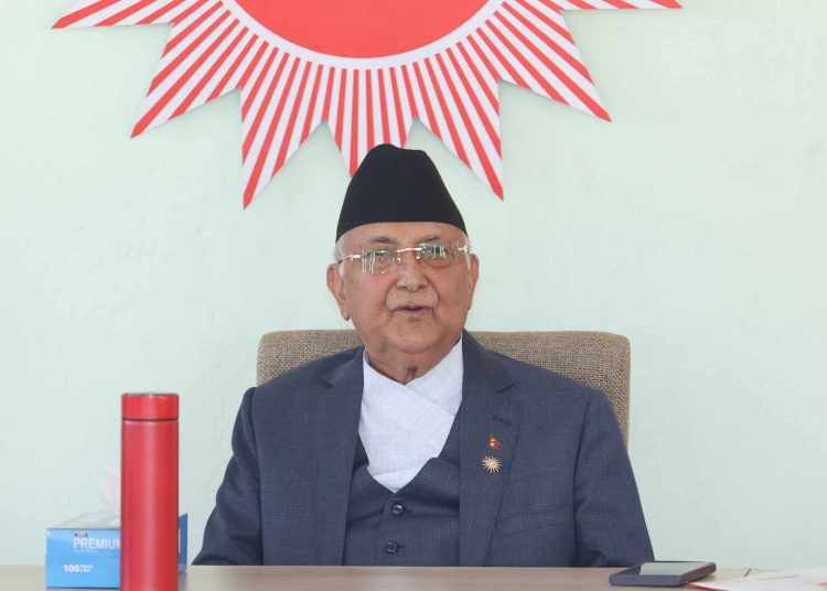 सरकार ठिक ढंगले अघि बढिरहेको छ : एमाले