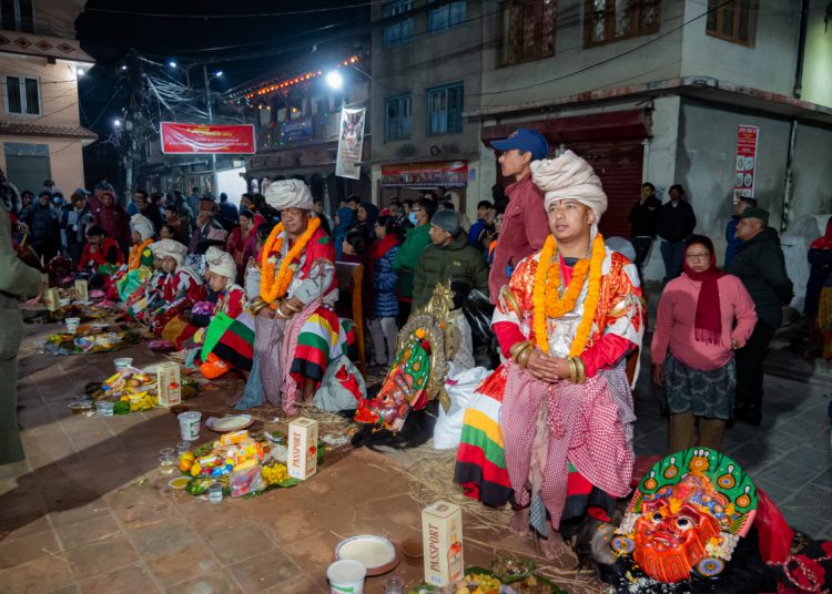 जयवागेश्वरीमा नवदुर्गा भवानीको जात्रा सुरु