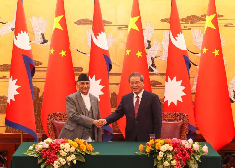 नेपाल र चीनबीच आठ सहमतिपत्रमा हस्ताक्षर