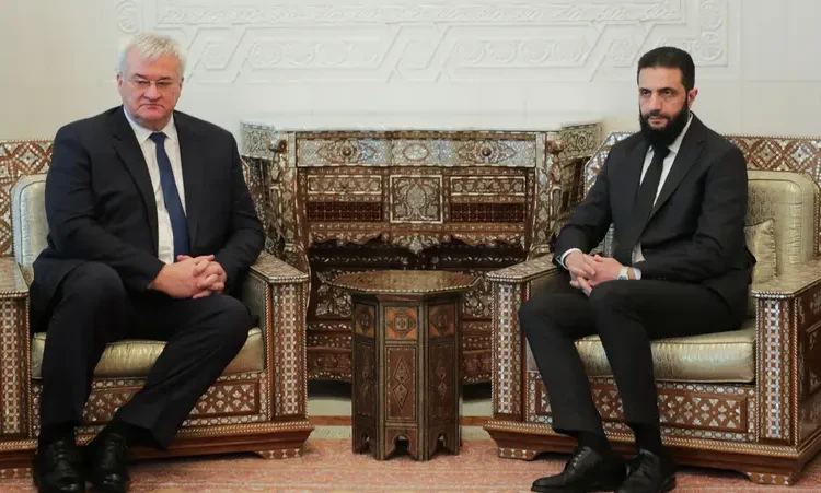 सिरियाका अहमद र युक्रेनका विदेशमन्त्रीसँग भेटवार्ता