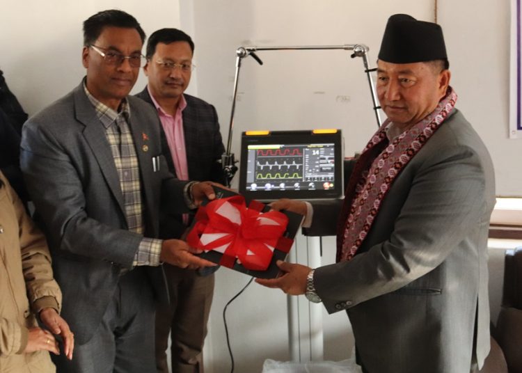 चनपाकाे अस्पतालमा ‘भेन्टिलेटर’ सञ्चालन गरिने आउने