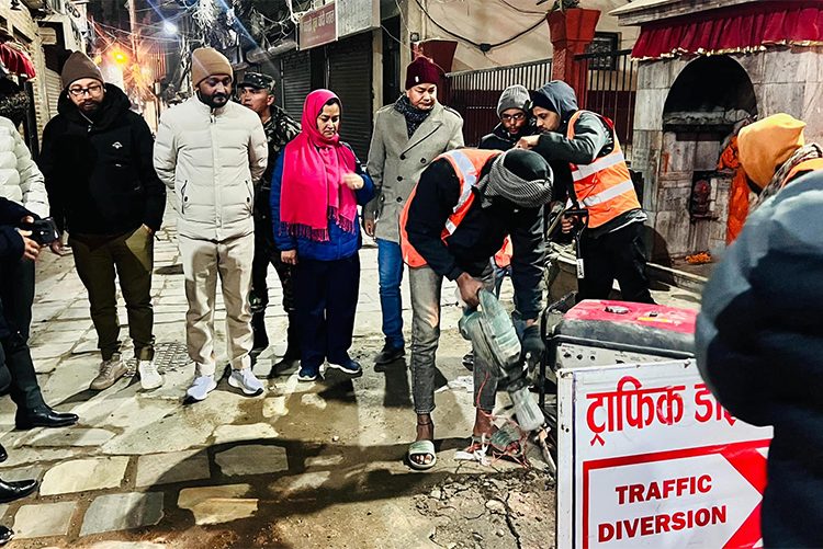 ‘पाइप लाइन’को काम शीघ्र पूरा गर्न निर्देशन