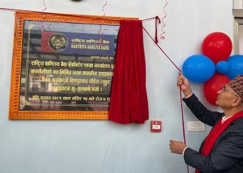 एक नम्बर बैंक बनाउने गरी कार्य जारी