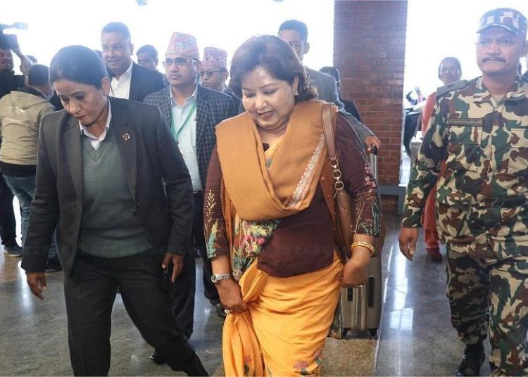 परराष्ट्रमन्त्री देउवा भारतबाट स्वदेश फर्किईन्