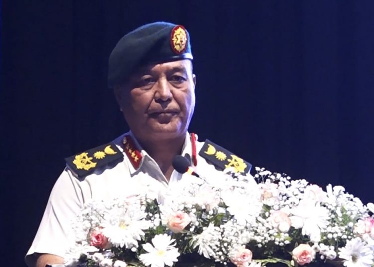 प्रधानसेनापति सिग्देल भारत भ्रमण गर्ने