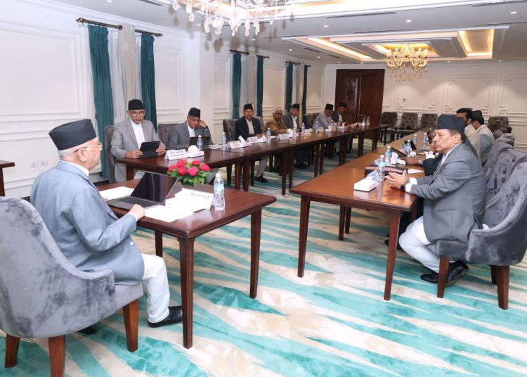मन्त्रिपरिषदको बैठक बस्दै