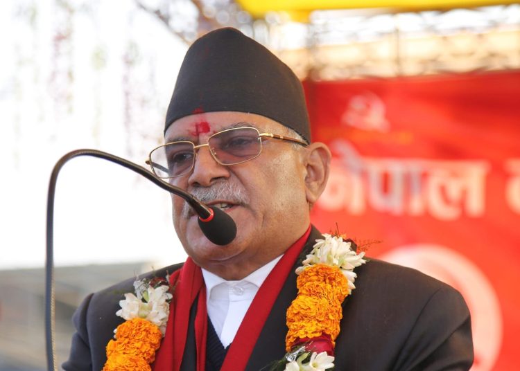 हाम्रो प्राथमिकता जनतासँगको सम्बन्ध विस्तार हो : प्रचण्ड