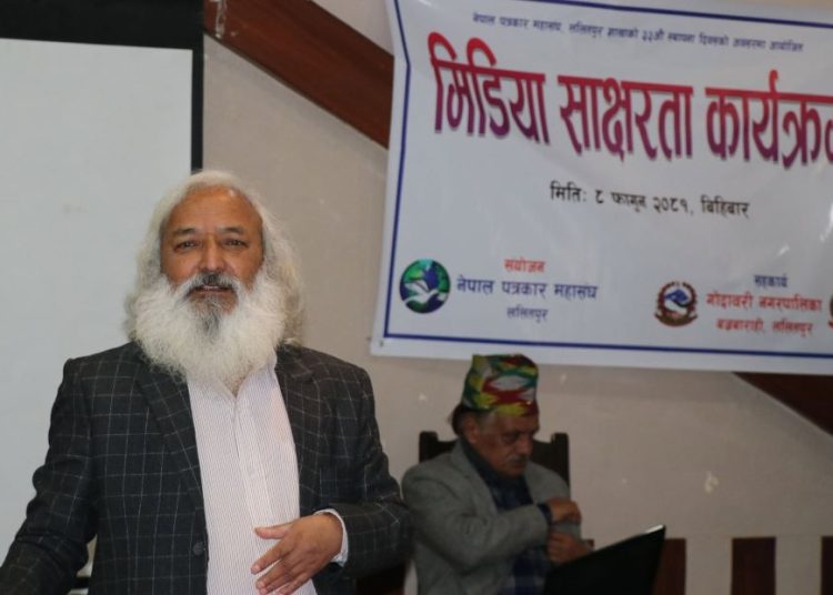 पत्रकारिताको माध्यमबाट हरेक क्षेत्रमा भएका निराशा हटाउनुपर्नेमा  जाेड
