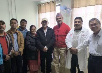 पोखरा महानगरपालिकाका मेयर धनराज आचार्य डिस्चार्ज