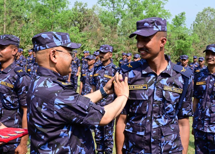 कमाण्डो तालिमको दिक्षान्त समारोह सम्पन्न