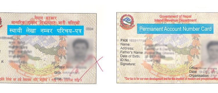 साढे ३ लाख बढी नेपालीले प्यान लिए