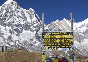 अन्नपूर्ण चक्रीय पदमार्गमा पदयात्री पर्यटकको चहलपहल बढ्याे