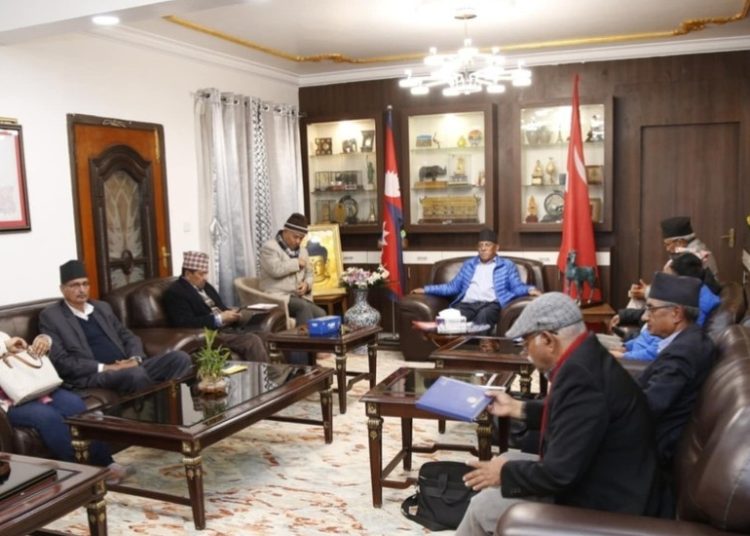 प्रचण्डले पदाधिकारी बैठक बोलाए