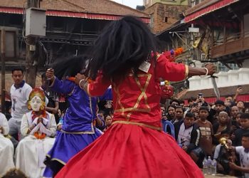 १२ बर्षे श्री हल्चोक आकाश भैरव जात्रा सुरू (भिडियाे सहित)