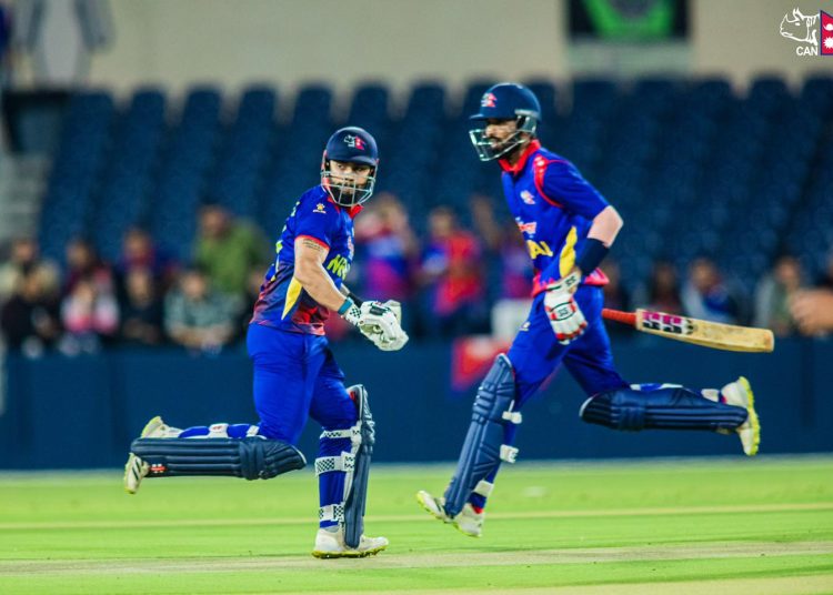 चारदेशीय टी–२०आई सिरिजमा नेपालले विजयी सुरुवात