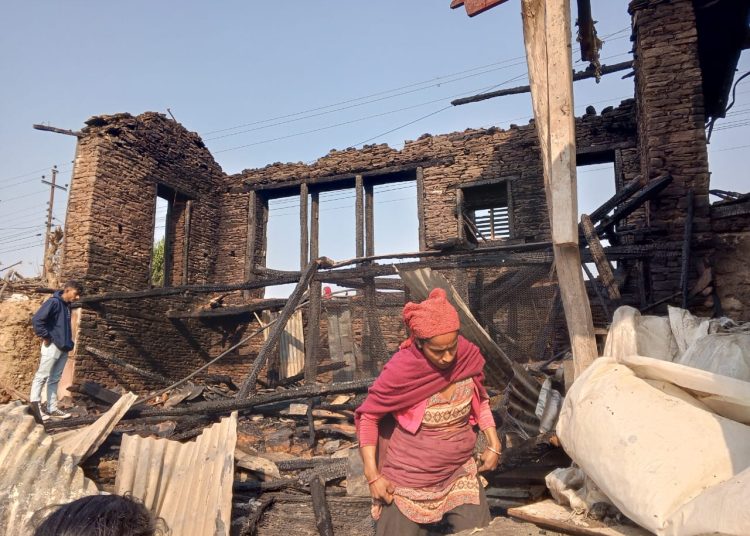 गुल्मीमा बिद्युत् सर्ट भएर आगलागी हुने घटना बढ्दै