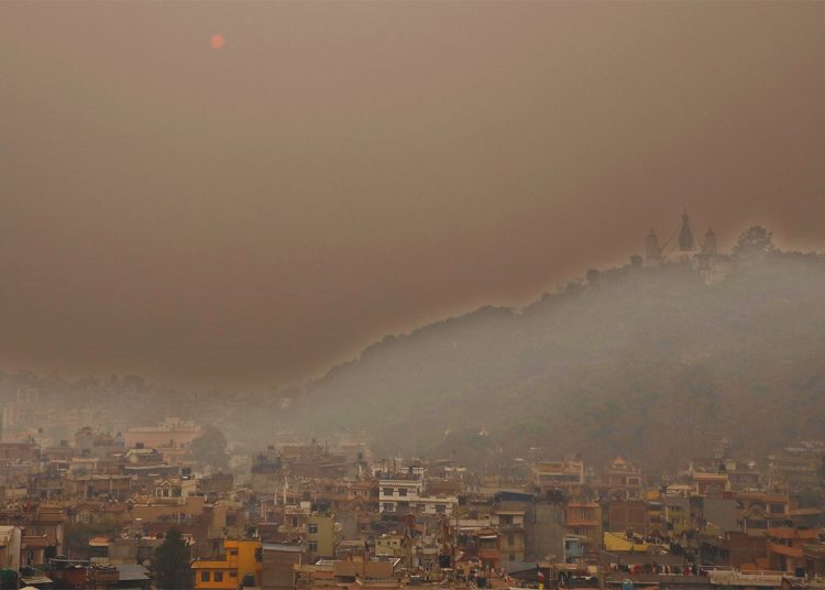 उपत्यका विश्वकै दोस्रो प्रदूषित सहरको सूचिमा