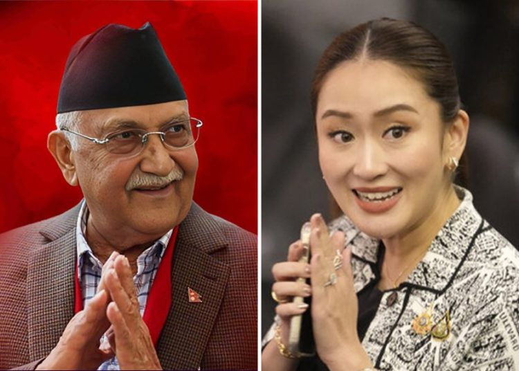 प्रम ओली र थाइ समकक्षी सिनावात्राबीच आज भेटवार्ता हुँदै