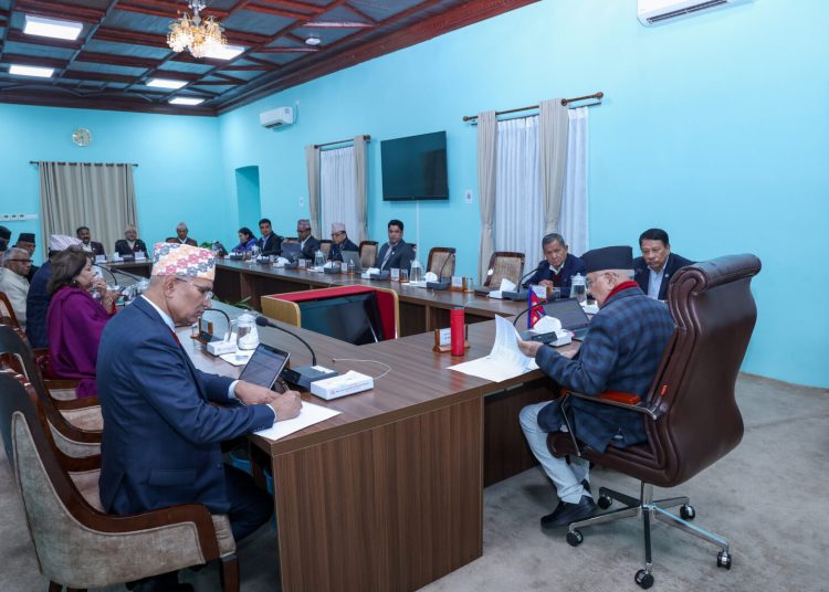 आज मन्त्रिपरिषद्को बैठक ३ बजे बस्दै