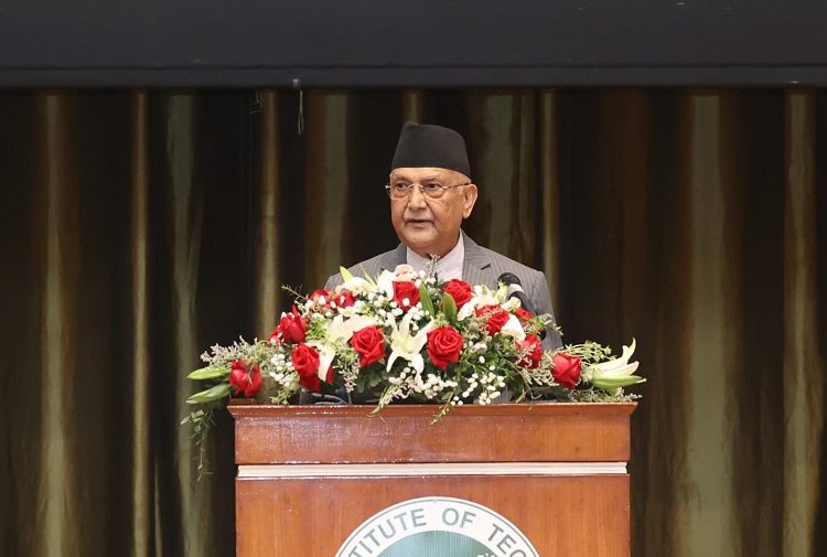 मानवीय सुखका  काम गरिरहने : प्रम ओली
