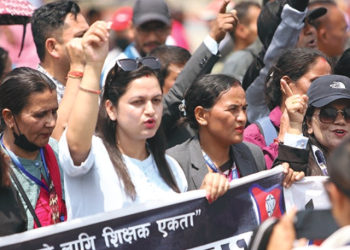 शिक्षक आन्दोलनले देखायो नेताहरुको हैसियत