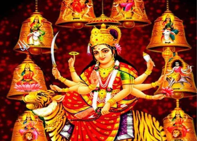 नव दुर्गा भगवतीको पूजा आराधना गरी चैते दसैँ मनाउँदै
