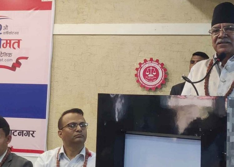 निरंकुशता ल्याउने गरिने क्रियाकलाप आन्दोलन हुन सक्दैन : प्रचण्ड