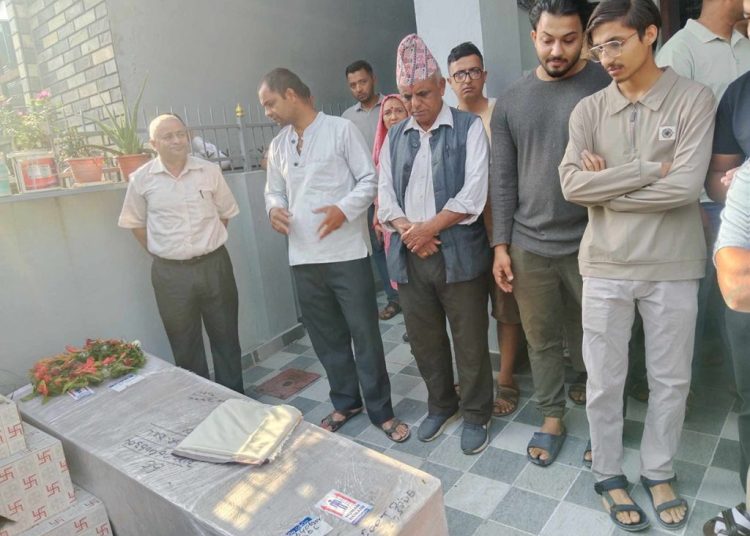 आतंकवादी हमलामा मारिएका सुदीपकाे शव नेपाल ल्याइयाे