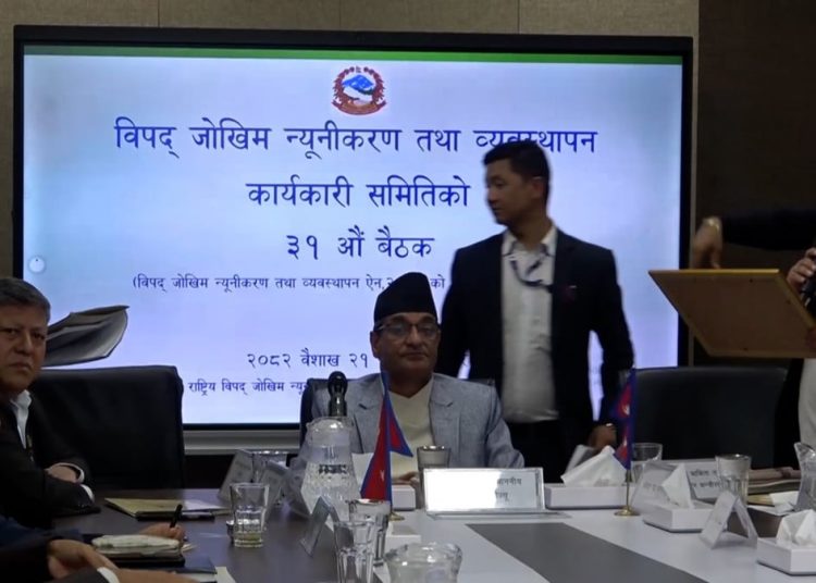 मनसुनजन्य विपद् व्यवस्थापनका लागि पूर्वतयारी सुरु