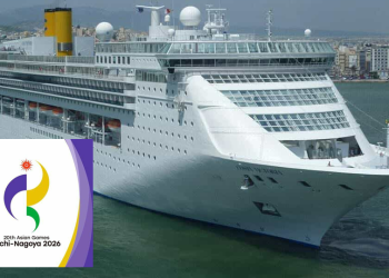२०औं एसियन गेम्समा ‘क्रुज सिप’मा राखिने