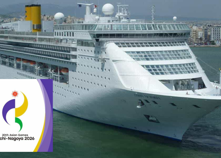 २०औं एसियन गेम्समा ‘क्रुज सिप’मा राखिने