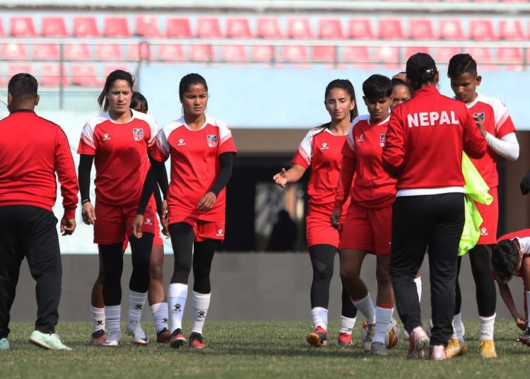 थाइल्यान्डविरुद्धको मैत्रीपूर्ण खेल्न नेपाली महिला फुटबल टिमको घोषणा