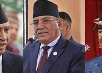 प्रचण्डलाई घेर्दै ओली र देउवा !