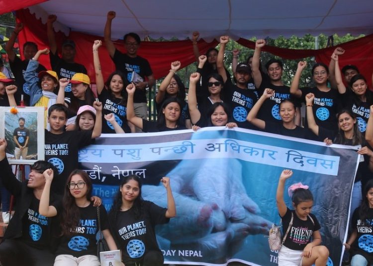 राष्ट्रिय पशुपन्छी अधिकार दिवस मनाइयाे