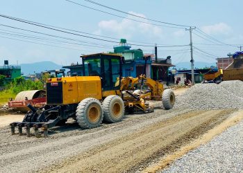 पोखरा महानगरमा तीन वटा सडक निर्माणाधीन
