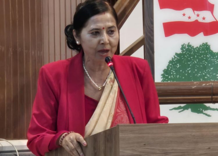 महाधिवेशनको मिति तोकेर अघि बढौं : डा.डिला संग्रौला