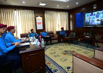 नागरिक केन्द्रीत भई जिम्मेवारी बहन गर्नुपर्ने : प्रहरी महानिरीक्षक दिपक थापा