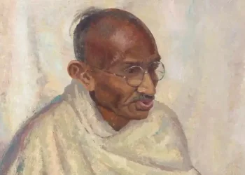 गान्धीको दुर्लभ चित्र २ लाख ४ हजार ६४८ डलरमा लिलामी