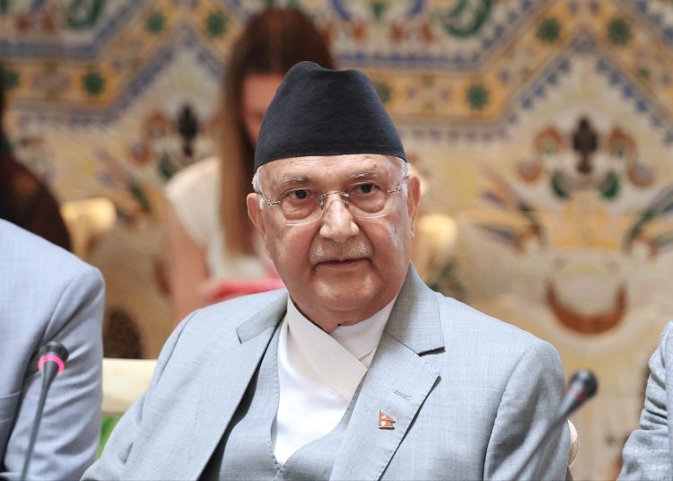 चौथो अन्तर्राष्ट्रिय सम्मेलनमा प्रधानमन्त्री ओली र प्रथम महिला राधिका शाक्य सहभागी