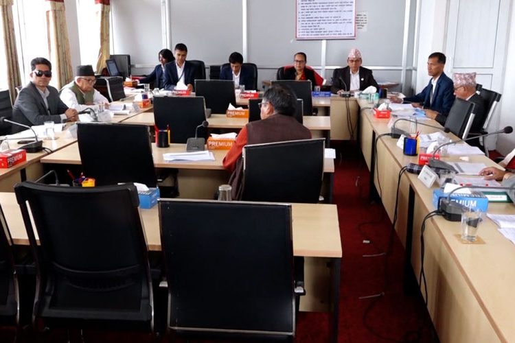 विधायन व्यवस्थापन समितिको बैठक बस्दै