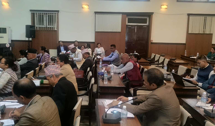 भूमि ऐनलाई संशोधन गर्ने विधेयकलाई फिर्ता गर्नुपर्ने प्रस्ताव