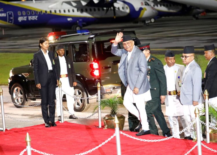 प्रम चीन भ्रमणमा जाने कार्यतालिका सार्वजनिक