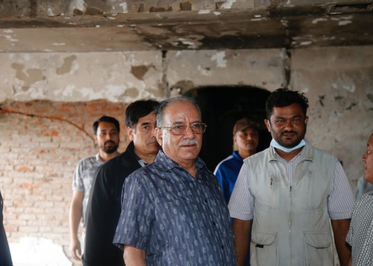 ‘प्रचण्ड’ पहिलो पटक सार्वजनिक