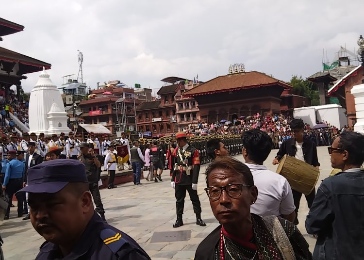 आज परम्परागत रूपमा इन्द्रजात्रा पर्व मनाइँदै